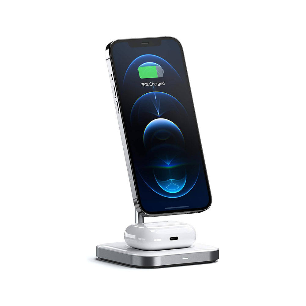 Satechi Aluminum Wireless Charging Stand - Image 2